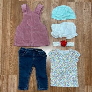 6 Piece Baby Bundle NWOT